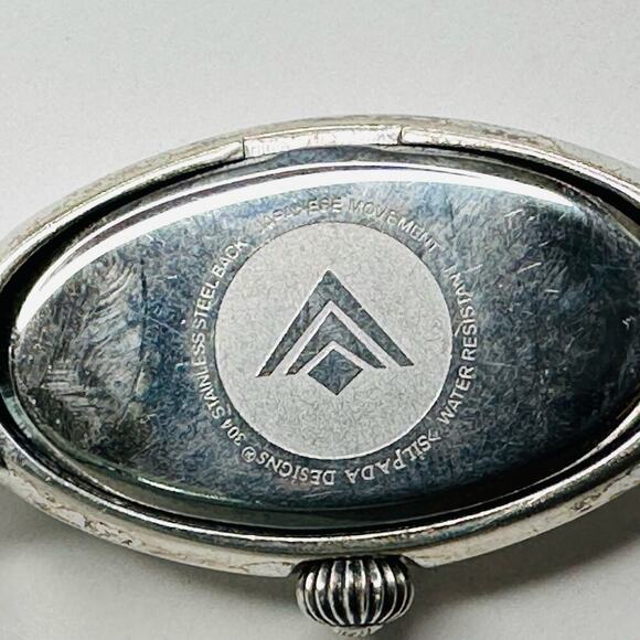 Silpada Watch with Leather Link Bracelet - Picture 5 of 8